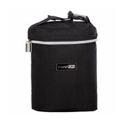 Geanta biberon, FreeON, Double Style, Pentru 2 biberoane, Mentine continutul atat cald, cat si rece, Black BYN86243