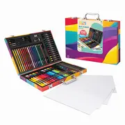 HAPPI HOBBI ART CASE SET DE DESEN DELUXE CU 100 DE ACCESORII CURCUBEU VIV1038-82057