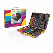 HAPPI HOBBI ART CASE SET DE DESEN DELUXE CU 100 DE ACCESORII CURCUBEU VIV1038-82057