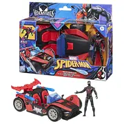 MARVEL SPIDER MAN VENOM VERSUS LANSATOR AUTO SI FIGURINA MILES MORALES VIVG0736
