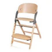 Scaun de masa multifunctional Megan, Lionelo, Din lemn de fag, 6 luni- adult, Reglabil pe inaltime, Husa impermeabila, Tavita silicon, Suport de picioare reglabil, Greutate maxima 110 Kg, Gri BYNLO-MEGAN_GREY_WOOD