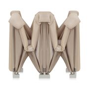 Tarc de joaca copii, Lionelo, Florence Easy Fold, 150 x 180 x 75 cm, Pliere, depliere automata, Include geanta de transport, Din plasa, Cu doua intrari laterale, 0-48 luni, Conform cu EN12227, Bej BYNLO-FLORENCE_EASY_FOLD_BEIGE_SAND