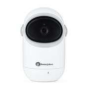 Video monitor, Petite&Mars, Eve 5.0, Ecran HD, Autonomie baterie pana la 16 ore, Raza de actiune 300m, Suport pentru pana la 4 camere, Comunicare bidirectionala, 8 melodii, Activare VOX la voce, Alb BYN680045