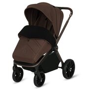 Carucior sport, Lionelo, Mika Plus, Cadru din aluminiu, Copertina XXL, Spatar reglabil in 3 pozitii, Cu accesorii, Pana la 22 kg, 6-48 luni; EN1888-1, EN1888-2 EN1466, Mocha Mousse BYNLO-MIKA_PLUS_MOCHA_MOUSSE