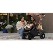 Carucior sport, Lionelo, Mika Plus, Cadru din aluminiu, Copertina XXL, Spatar reglabil in 3 pozitii, Cu accesorii, Pana la 22 kg, 6-48 luni; EN1888-1, EN1888-2 EN1466, Mocha Mousse BYNLO-MIKA_PLUS_MOCHA_MOUSSE