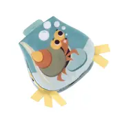 FISHER PRICE JUCARIE SENZORIALA 2 IN 1 TUMMY TIME VIDRA PENTRU BEBELUSI VIVMTHXG96