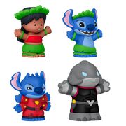 FISHER PRICE LITTLE PEOPLE COLLECTOR DISNEY LILO SI STITCH SET 4 FIGURINE VIVMTJFC77
