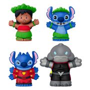 FISHER PRICE LITTLE PEOPLE COLLECTOR DISNEY LILO SI STITCH SET 4 FIGURINE VIVMTJFC77