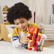 MARVEL IRON MAN SI PRIETENII SAI UIMITORI SET VEHICUL 2 IN 1 SI FIGURINA IRON MAN VIVG1258_G1474