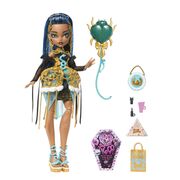 MONSTER HIGH ZIUA DE NASTERE DULCE SI INFRICOSATOARE PAPUSA CLEO DE NILE CU ACCESORII VIVMTJBG76