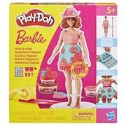 PLAY DOH BARBIE SET PLASTELINA CREATII VESTIMENTARE CU FLORI SI FRANJURI COWBOY VIVG1360