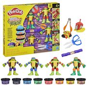 PLAY DOH POVESTIRI CU TESTOASE NINJA ADOLESCENTE MUTANTE SET PLASTELINA CREATII COWABUNGA VIVG0556