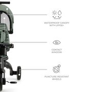 TRICICLETA KINDERKRAFT JAZZ 2, GREEN VIVKRJAZZ02GRE0000