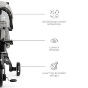 TRICICLETA KINDERKRAFT JAZZ 2, GREY VIVKRJAZZ02GRY0000