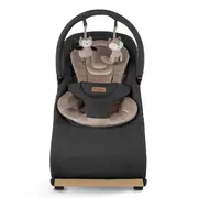 Balansoar Pentru Bebelusi Kidwell Rubi Gold Negru ,   Confort, Siguranta Si Relaxare Din Primele Zile Pjbleburub01a1