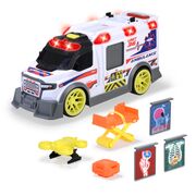 DICKIE TOYS AMBULANTA CU LUMINI SI SUNETE 35.5CM VIV203307003