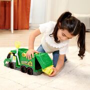 DICKIE TOYS CAMION DE RECICLARE CU LUMINI SI SUNETE 39CM VIV203307001