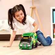 DICKIE TOYS CAMION DE RECICLARE CU LUMINI SI SUNETE 39CM VIV203307001