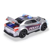 DICKIE TOYS MASINA DE POLITIE STREET FORCE CU LUMINI SI SUNETE 33CM VIV203307004