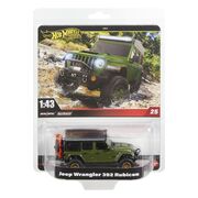 HOT WHEELS PREMIUM REAL RIDERS MASINUTA METALICA JEEP WRANGLER 392 RUBICON SCARA 1 LA 43 VIVMTHMD41_HWT19