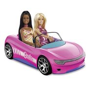 HOT WHEELS RC BARBIE MASINUTA CU TELECOMANDA CONVERTIBILA VIVMTJBH05