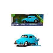 JADA DISNEY STITCH SET FIGURINA STITCH SI MASINUTA METALICA VOLKSWAGEN BEETLE SCARA 1 LA 32 VIV9333251314R00