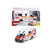 MAJORETTE AMBULANTA METALICA MERCEDES BENZ SPRINTER SCARA 1 LA 43 VIV8503712005038