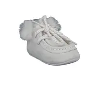 Botosei guler blana (Marime: 16, Culoare velur: Ivori Lamb) BFOX10312/LB_Ivori_16