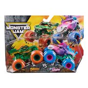 MONSTER JAM SET 2 MASINUTE METALICE DRAGON SI SPARKLE SMASH SCARA 1 LA 64 VIV6064128_20150285