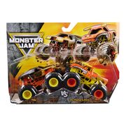 MONSTER JAM SET 2 MASINUTE METALICE MAX D XX SI EL TORO LOCO SCARA 1 LA 64 VIV6064128_20150287