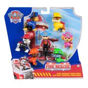 PATRULA CATELUSILOR FIRE RESCUE SET 7 FIGURINE VIV6072961