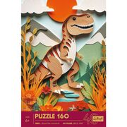 PUZZLE TREFL 160 PAPER ART 3D DINOZAUR VIV40048