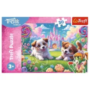 PUZZLE TREFL 30 FAMILIA TREFLIK O LUME PLINA DE ZAMBETE VIV18319