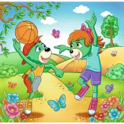 PUZZLE TREFL 3IN1 INTALNIREA FAMILIEI TREFELIK VIV34872