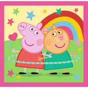 PUZZLE TREFL 3IN1 PEPPA PIG SI PRIETENII VIV34873