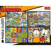PUZZLE TREFL 4X250 LUI GARFIELD NU II PLACE ZIUA DE LUNI VIV13344
