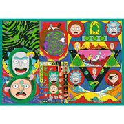 PUZZLE TREFL 4X250 LUMEA INTORTOCHEATA A LUI RICK SI MORTY VIV13338