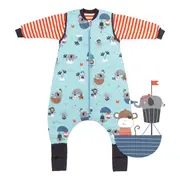Sac de dormit cu picioruse si maneca lunga detasabila Pirate 110 cm + manseta 1.0 Tog BBXCJ264-10FSN