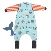 Sac de dormit cu picioruse si maneca lunga detasabila Pirate 110 cm + manseta 1.0 Tog BBXCJ264-10FSN