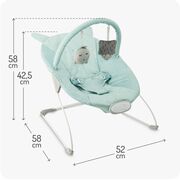 Balansoar bebelusi MoMi Glossy - Blue KRTBULE00043