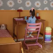 Birou Pentru Prescolari, Cu Sertar, Stil Retro, Noble Vintage Pjbc1724