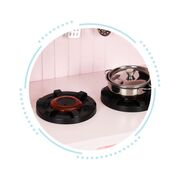 Bucatarie Din Lemn Pentru Copii Cu Cuptor, Plita, Microunde Si Accesorii Pjbmwokn049