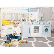 Bucatarie Mare Din Lemn Pentru Copii Cu Accesorii Pjbmwokn0d118