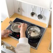 Bucatarie Mare Din Lemn Pentru Copii Cu Lumini, Sunete Si Accesorii Pjbmwokn0116dl