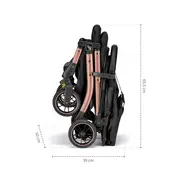 Carucior Sport Compass 2.0  Jacquard Nero Cam, 0 - 4 Ani Sau 22 Kg Pjbart832/194