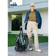 Carucior Sport Off-road Air Verde Cam, 0 - 4 Ani Sau 22 Kg, Uv 50+ Pjbart823/216