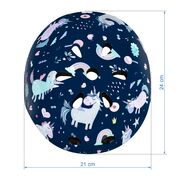 Casca De Protectie Pentru Copii, Sistem De Reglare, M, 52-56 Cm, 3 Ani+, Orix Plus Unicorn, Kidwell Pjbkaskori04a3