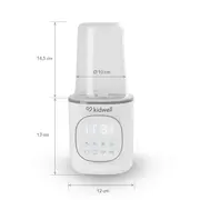Incalzitor Biberoane Kidwell Gala White 4 In 1, Cu Sterilizare Si Mentinere Temperatura 24h Pjbpobugal01a0