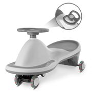 Masinuta Gravitationala Kidwell Rollo Grey Cu Roti Led, 3+ Ani, Pana La 100 Kg Pjbjedzrol03a0