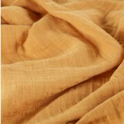 Onino - muselina multifunctionala din bumbac 100% organic, hug.me, honey gold, x1 bucata, 120 x 120 cm, certificata gots bbbcdsw001